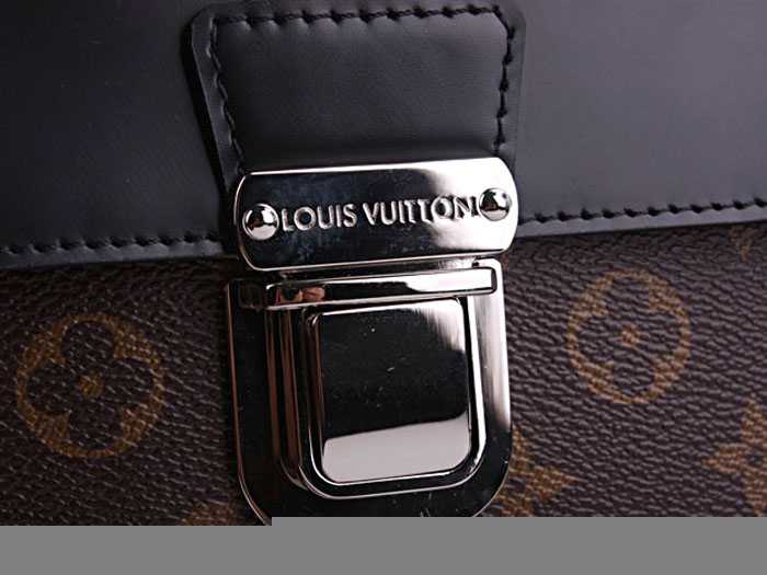 Buy Replica Louis Vuitton Monogram Macassar Canvas Soft Briefcase M56719